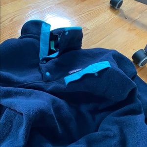 Navy with turquoise lining Patagonia